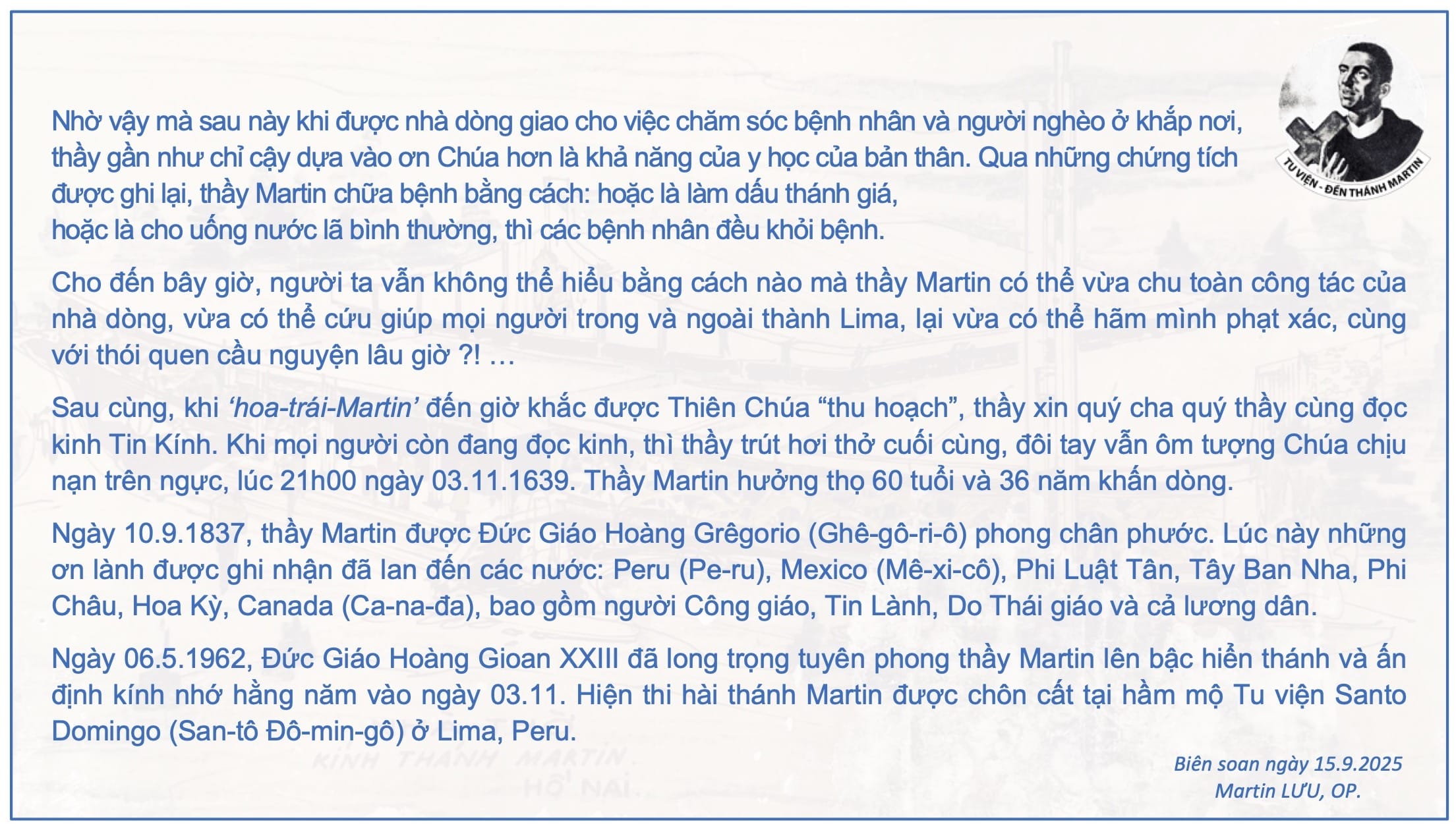 Hình ảnh giới thiệu trung tâm giáo lý